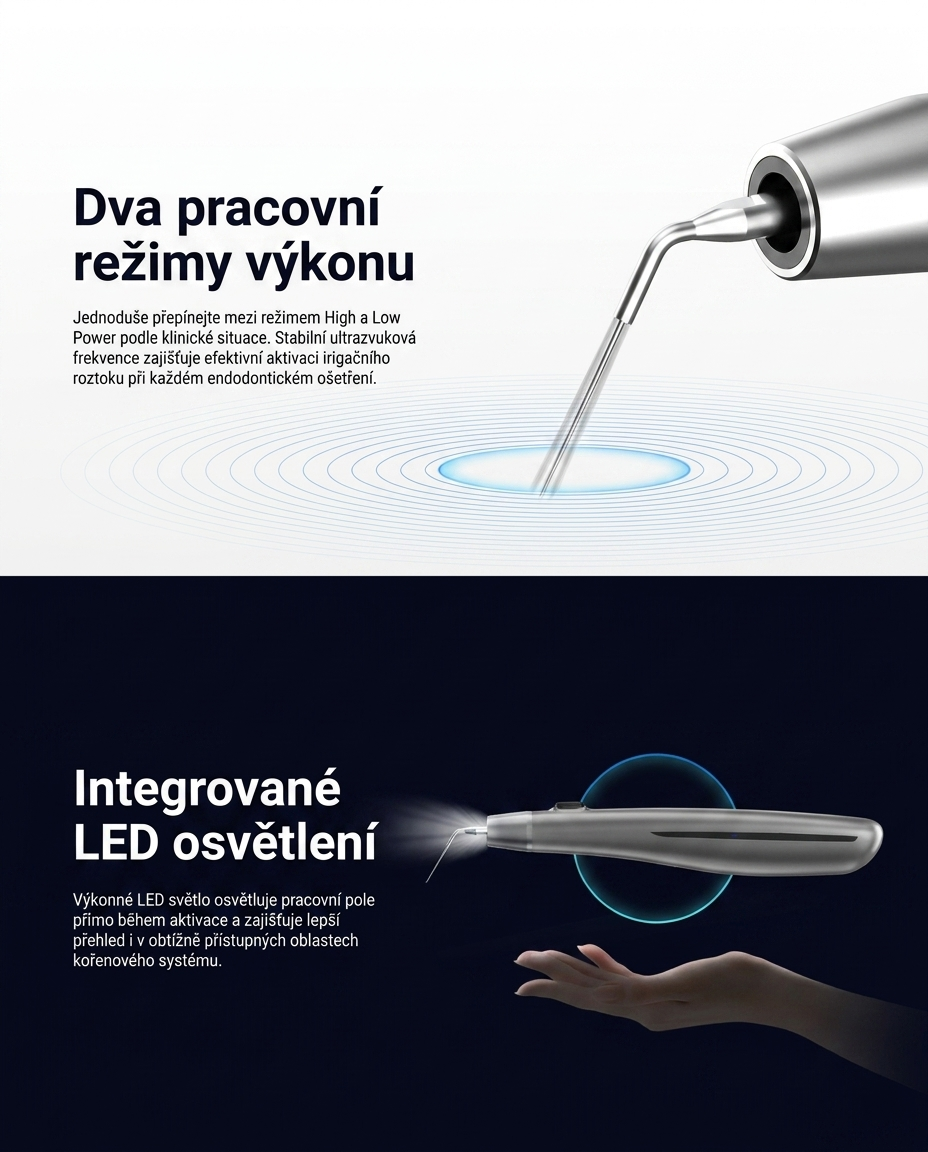 FANTA ACTOR I PRO – Ultrazvukový aktivátor irigace kořenových kanálků pro endodoncii -2